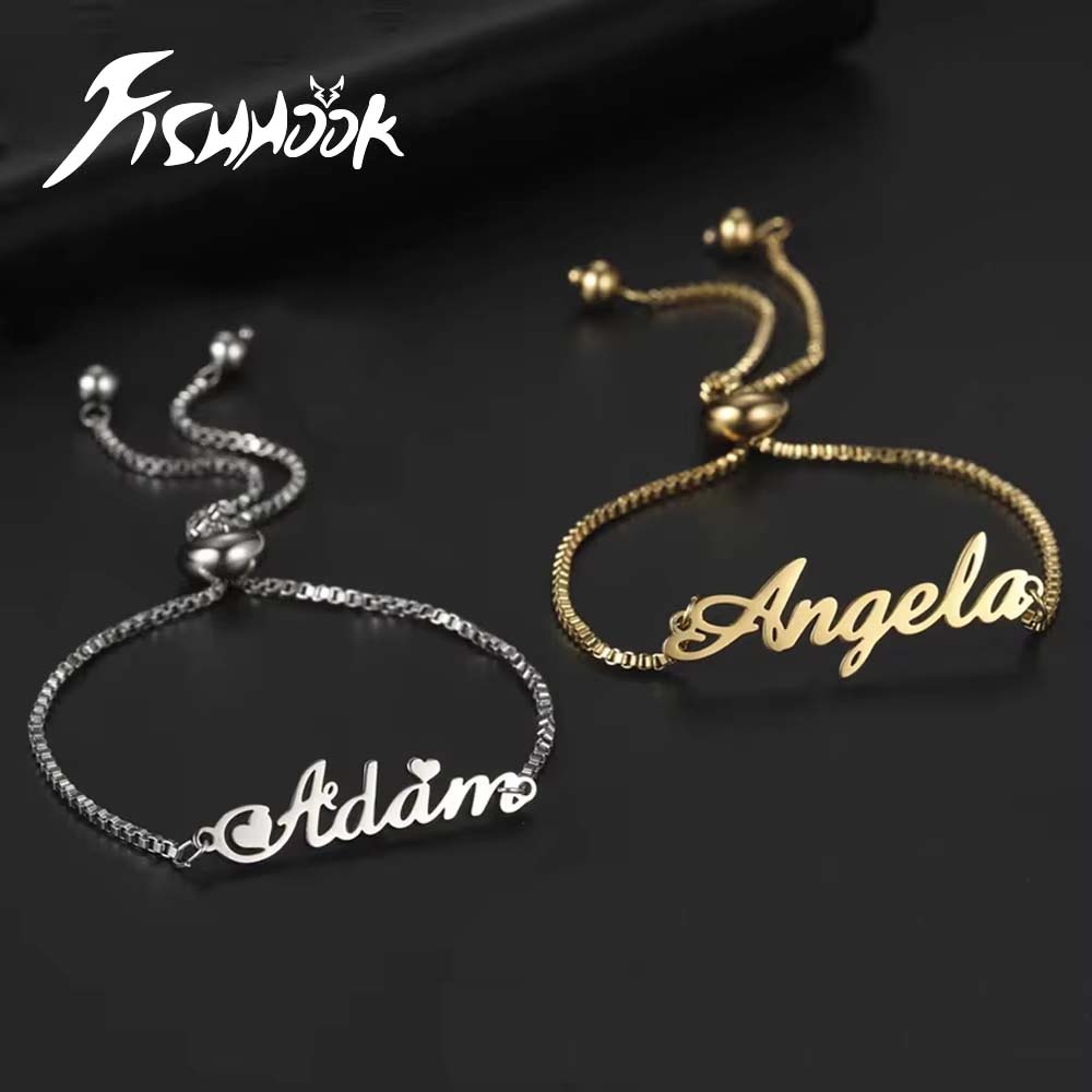 Women Accessories Gift Box - Pulseira Personalizada com Nome para Casais,