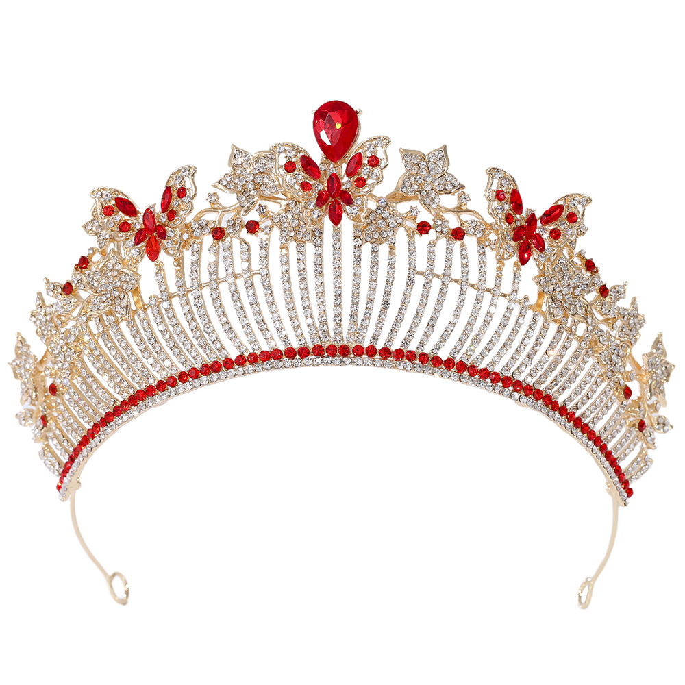 Women Accessories For Wedding - Tiara de liga metálica com coroa