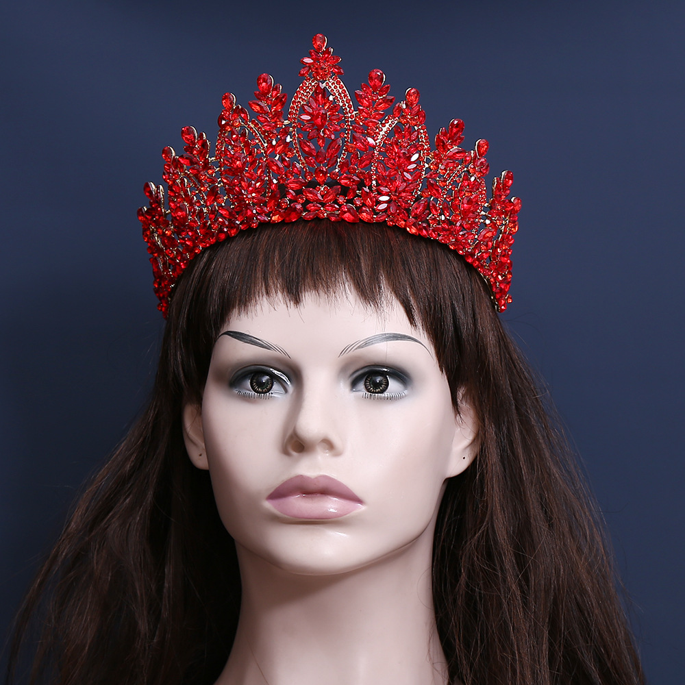 Women Accessories For Wedding - Coroa de noiva barroca europeia e