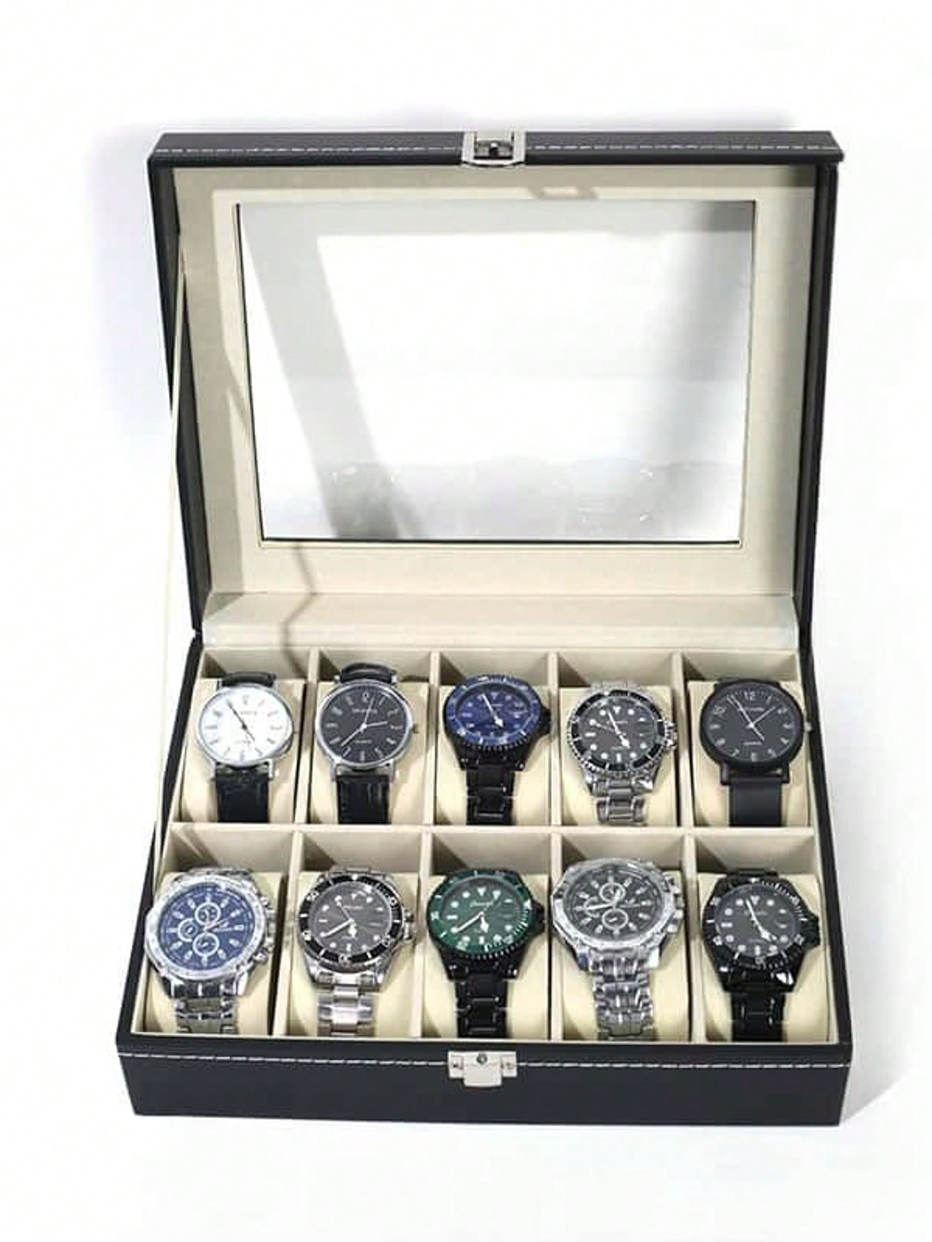 Women Accessories Gift Box - Caixa de Relógio de Couro com