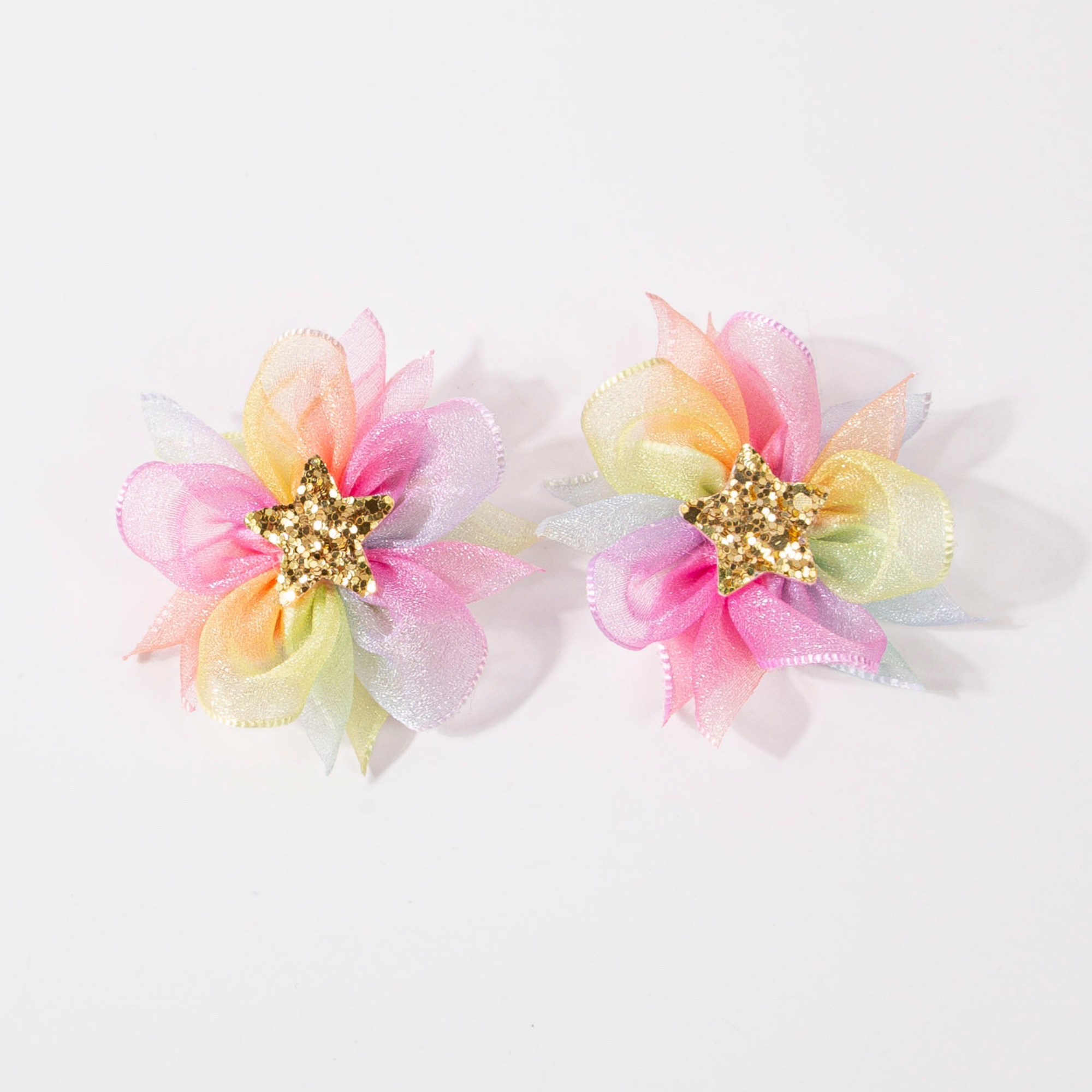 Women'S Accessories Rainbow Shops - Presilhas de cabelo de chiffon com