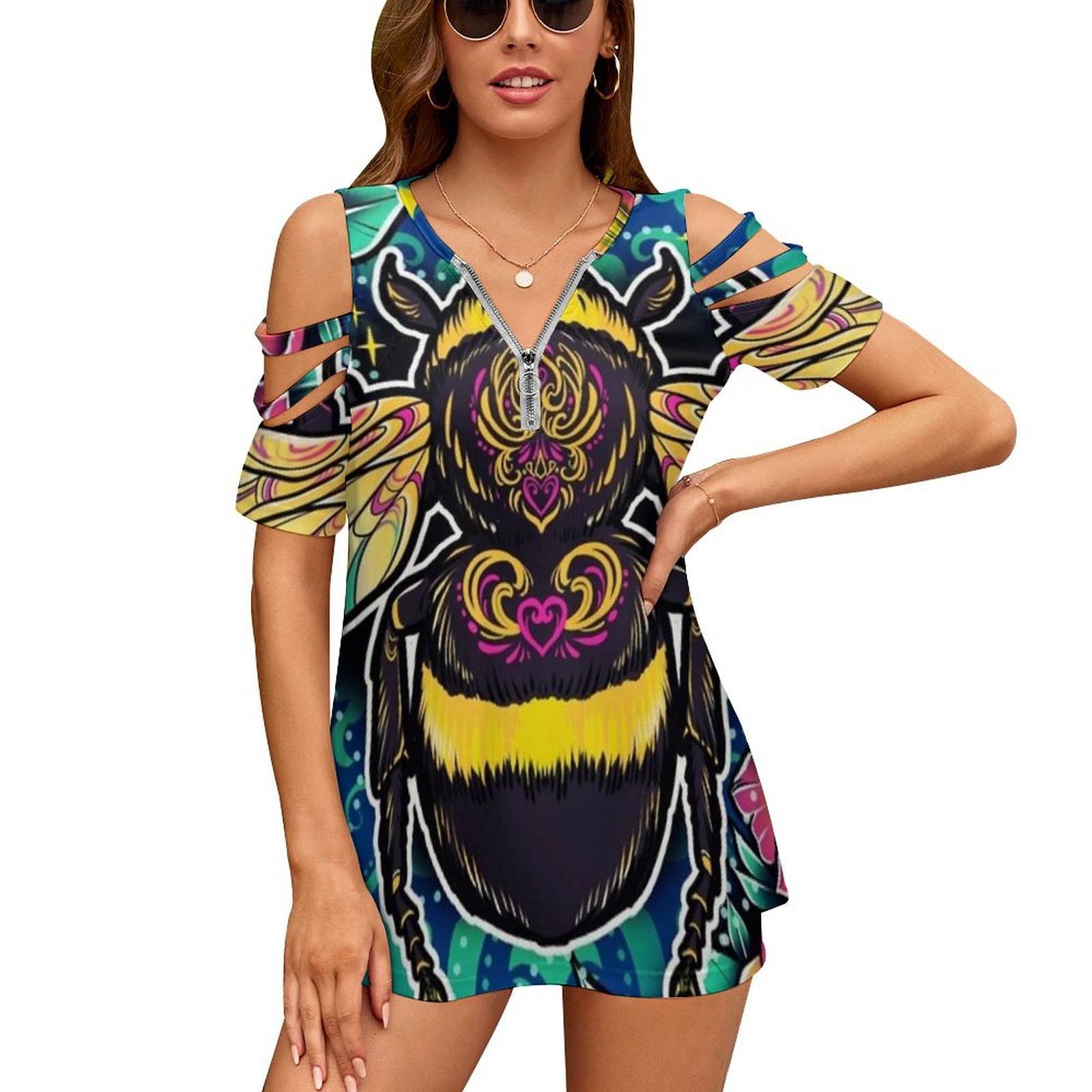 Women Accessories Vector - Nova moda zip fora do ombro