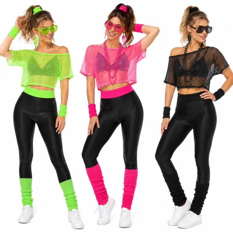 Women Accessories Kit - Conjunto de Fantasia Hippie Disco dos