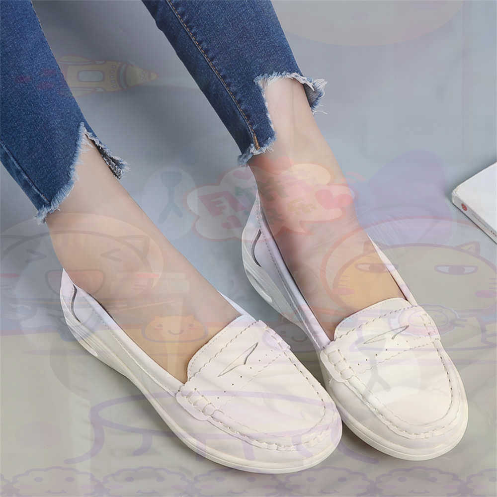 Women'S Accessories Rainbow Shops - Macio deslizamento-em das mulheres sapatos de