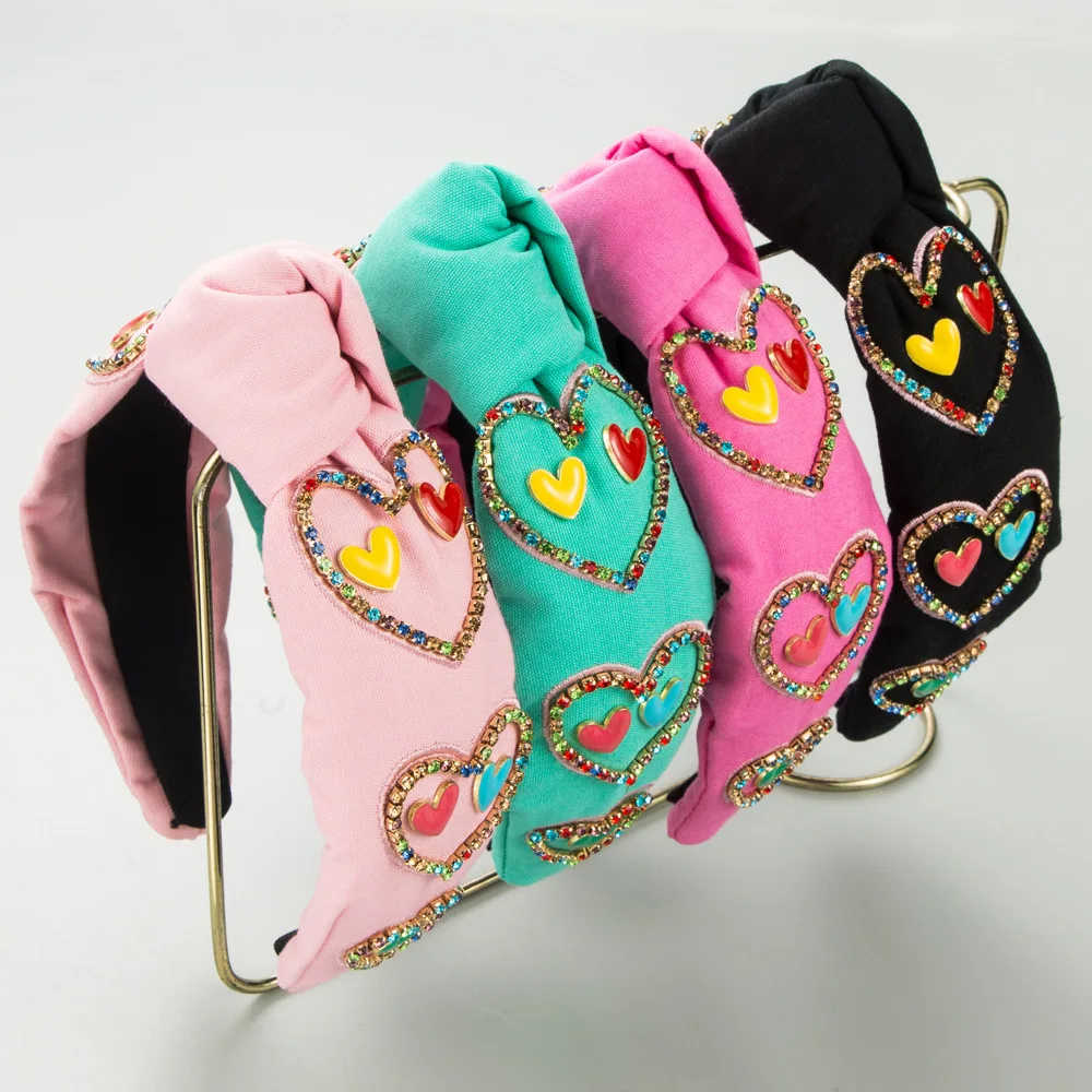 Women'S Accessories Rainbow Shops - Tiara Romântica com Pingente de Coração