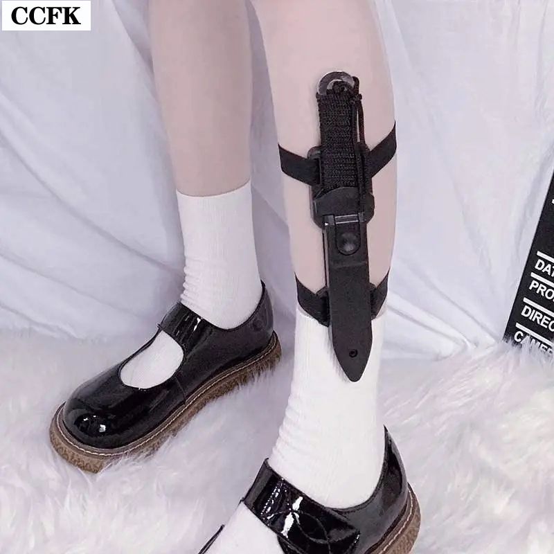 Women'S Emo Accessories - Goth Leg Ring para Meninas, Kawaii