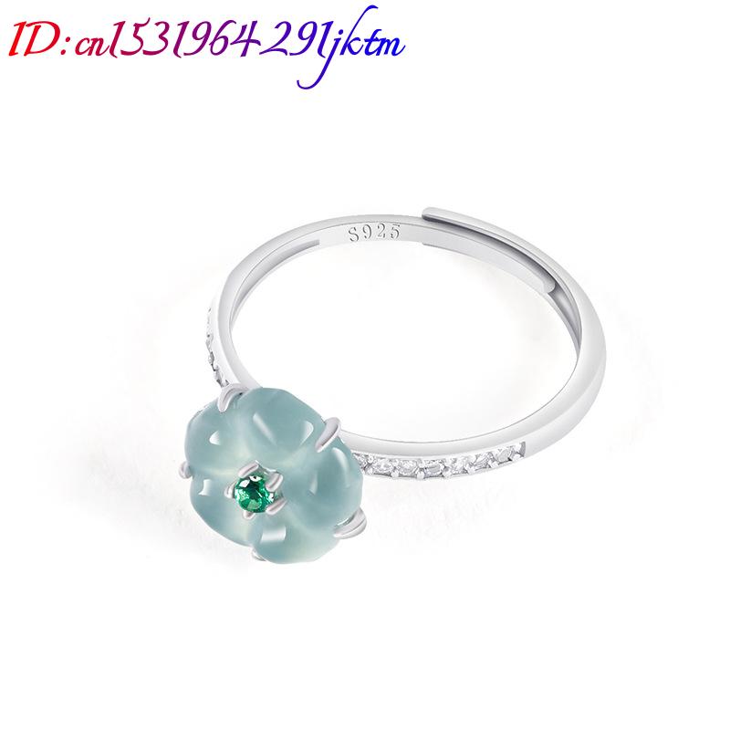 Anéis de Flor de Jadeíta Birma - Woman Accessory avaliação e preço
