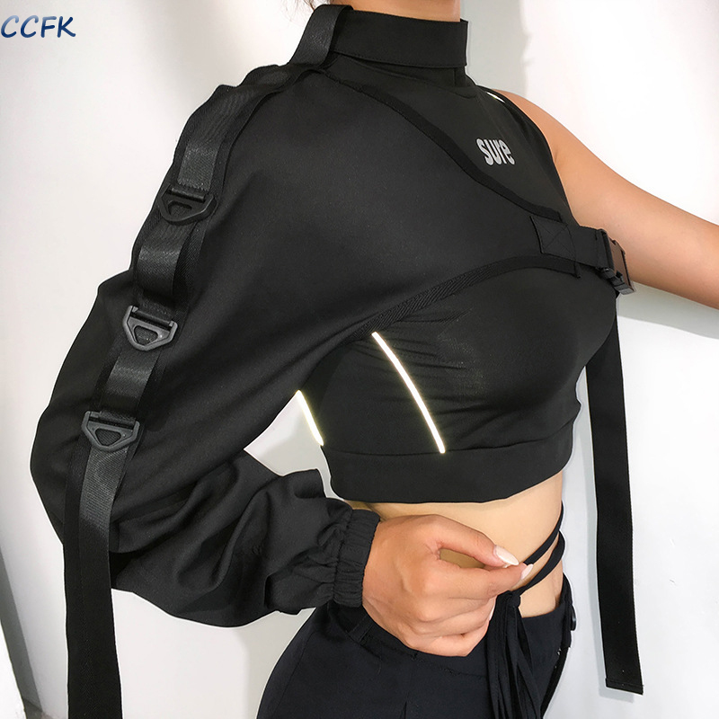 Top de Streetwear Estético Ref - Women'S Emo Accessories avaliação e preço