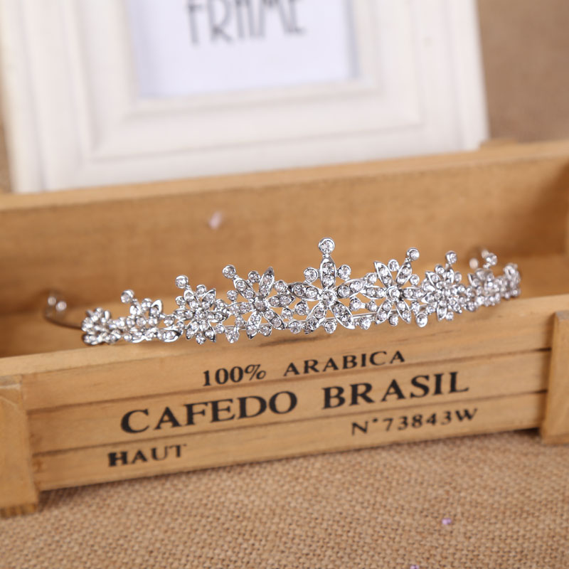 Tiara de cristal para casament - Women Accessories For Wedding avaliação e preço