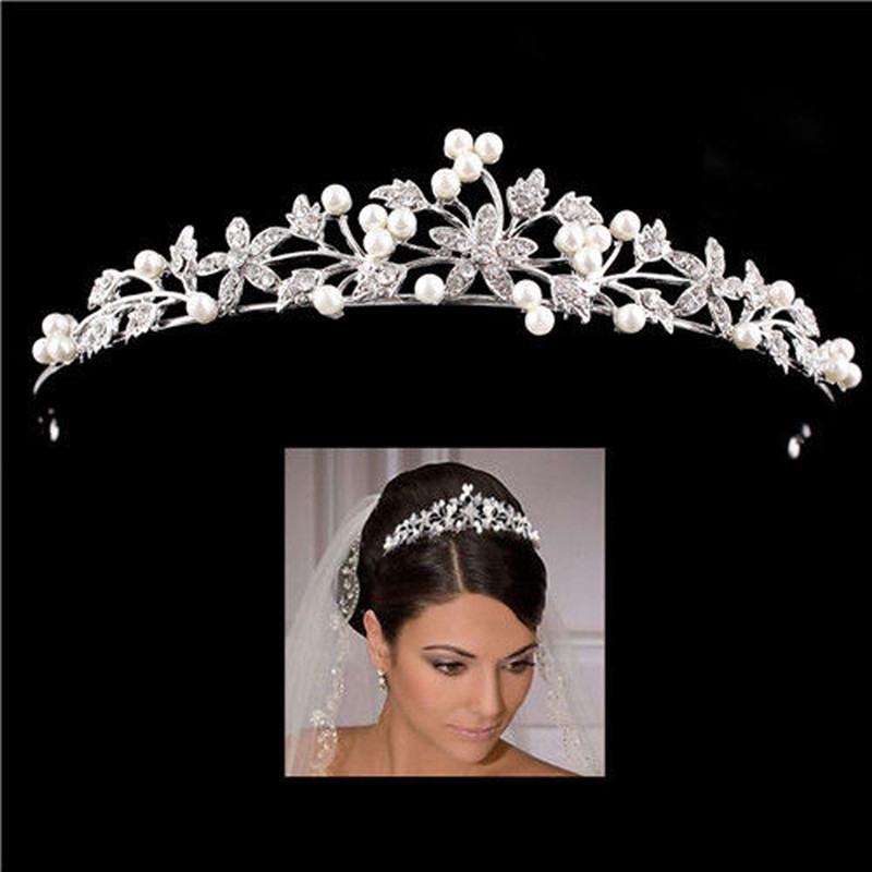 Tiara de cristal para casament - Women Accessories For Wedding avaliação e preço