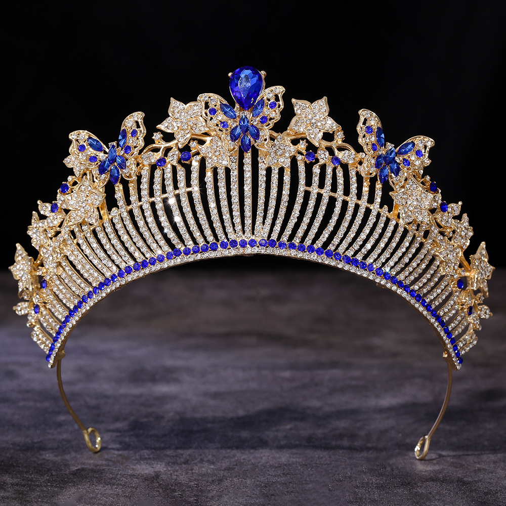 Tiara de liga metálica com cor - Women Accessories For Wedding avaliação e preço