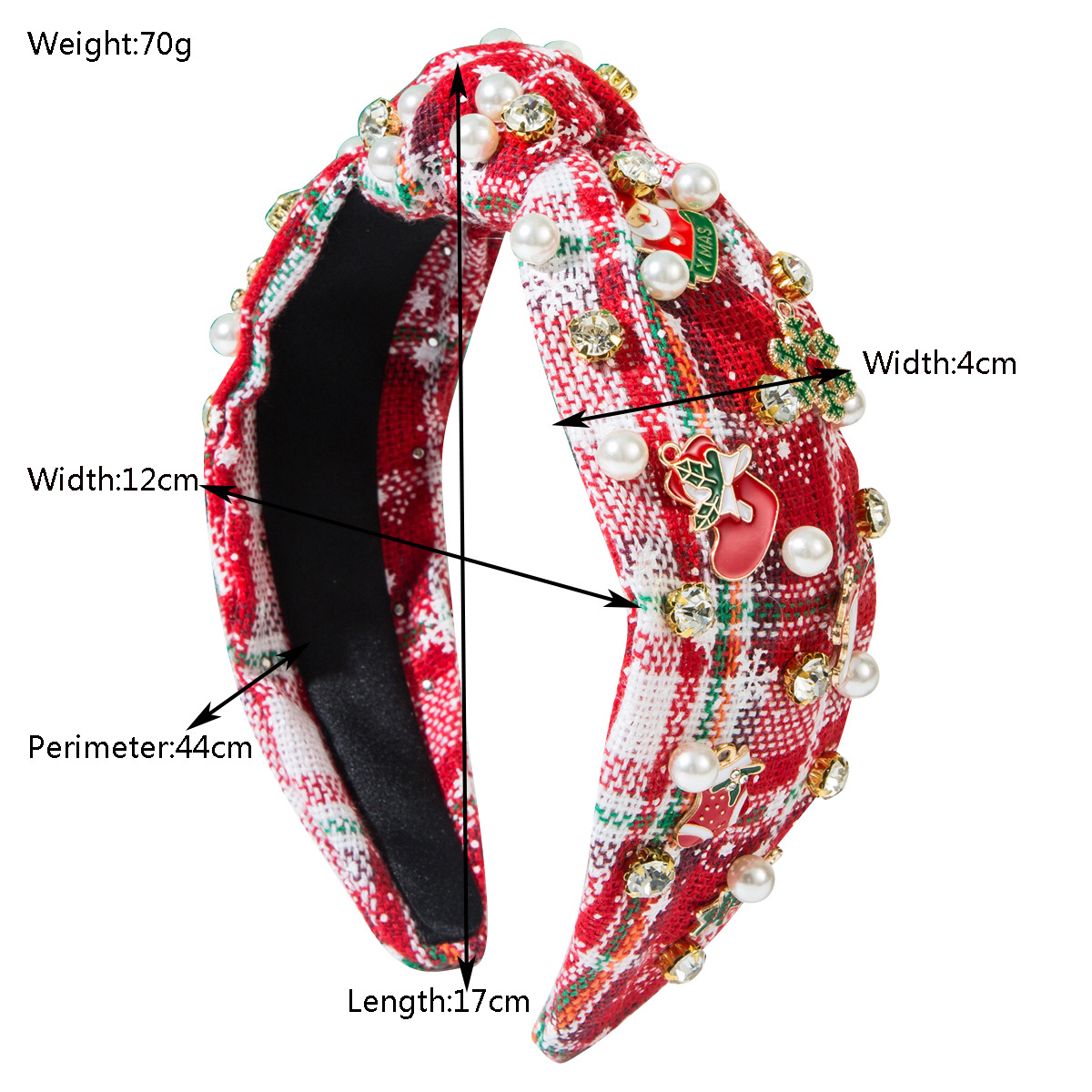 Tiara Xadrez Estilo Britânico  - Women'S Accessories Rainbow Shops avaliação e preço