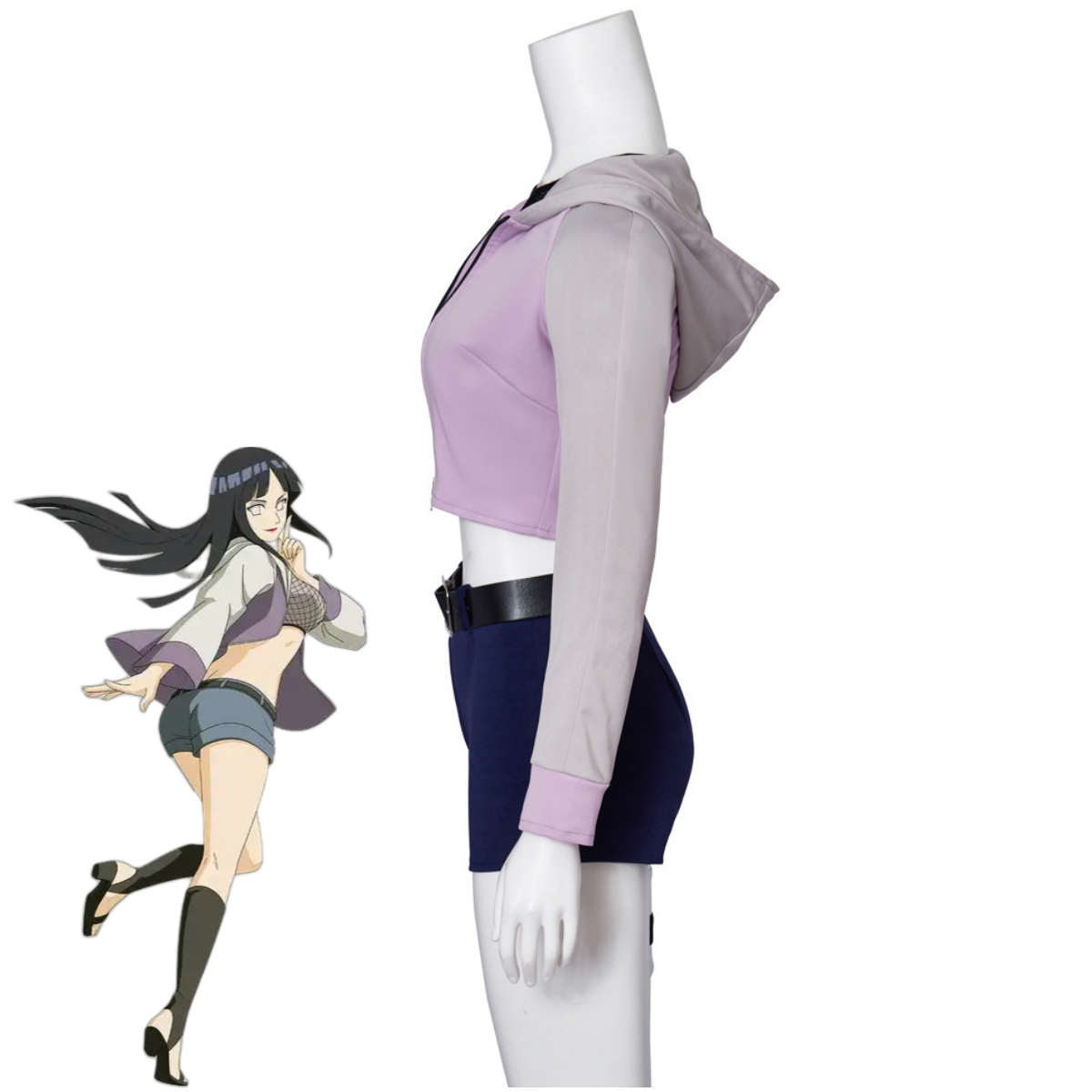 Anime hyuga hinata cosplay tra - Women Accessories Pack avaliação e preço