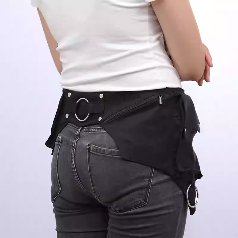 Bolsa de cintura punk medieval - Women Accessories Pack avaliação e preço