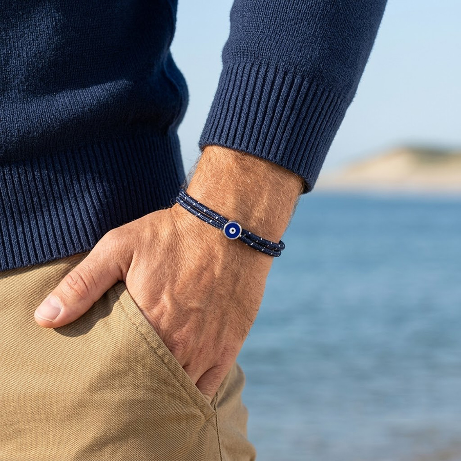 Pulseiras simples turcas com o - Evil Eye Bracelet avaliação e preço