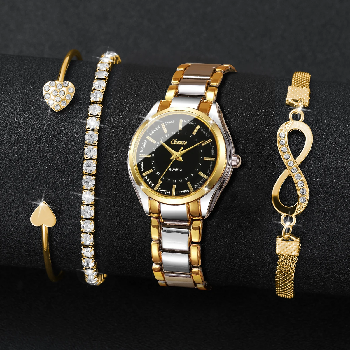 Conjunto de relógios femininos - Women Accessories Gift Box avaliação e preço