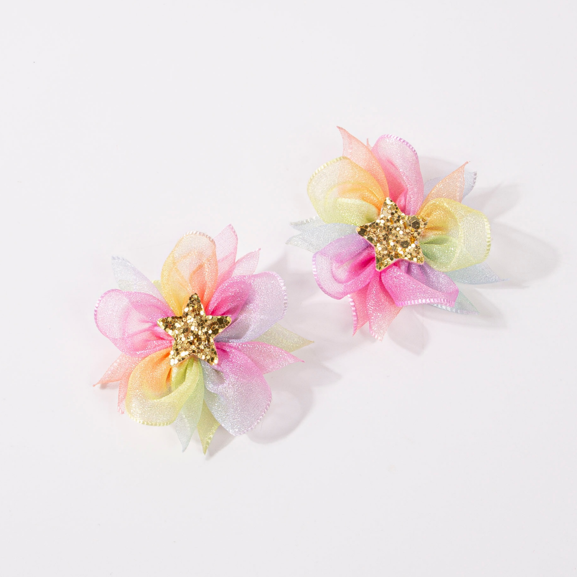 Presilhas de cabelo de chiffon - Women'S Accessories Rainbow Shops avaliação e preço