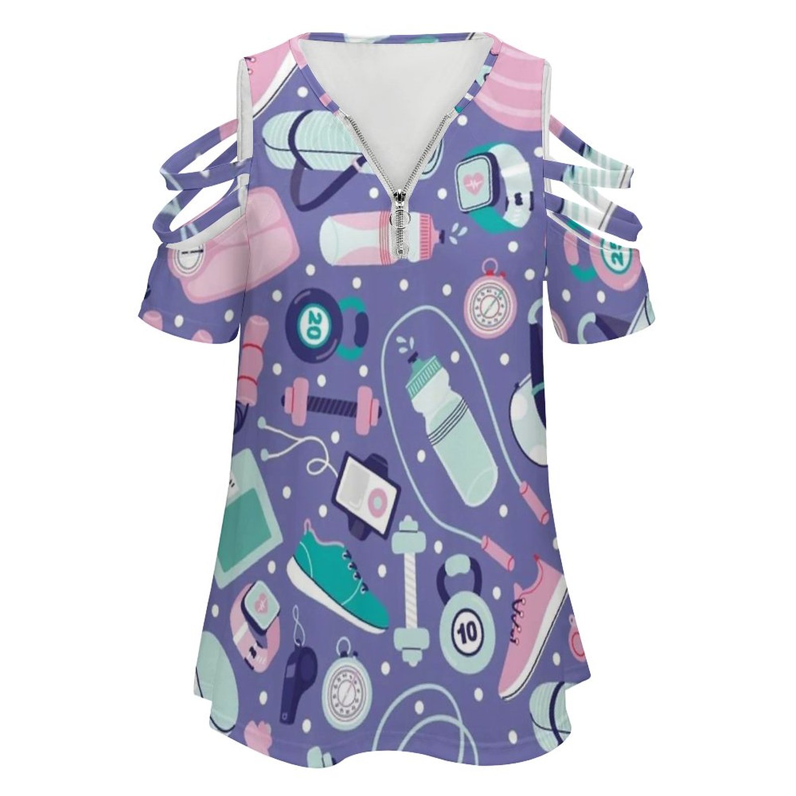 Obtenha ajuste camiseta femini - Women Accessories Vector avaliação e preço