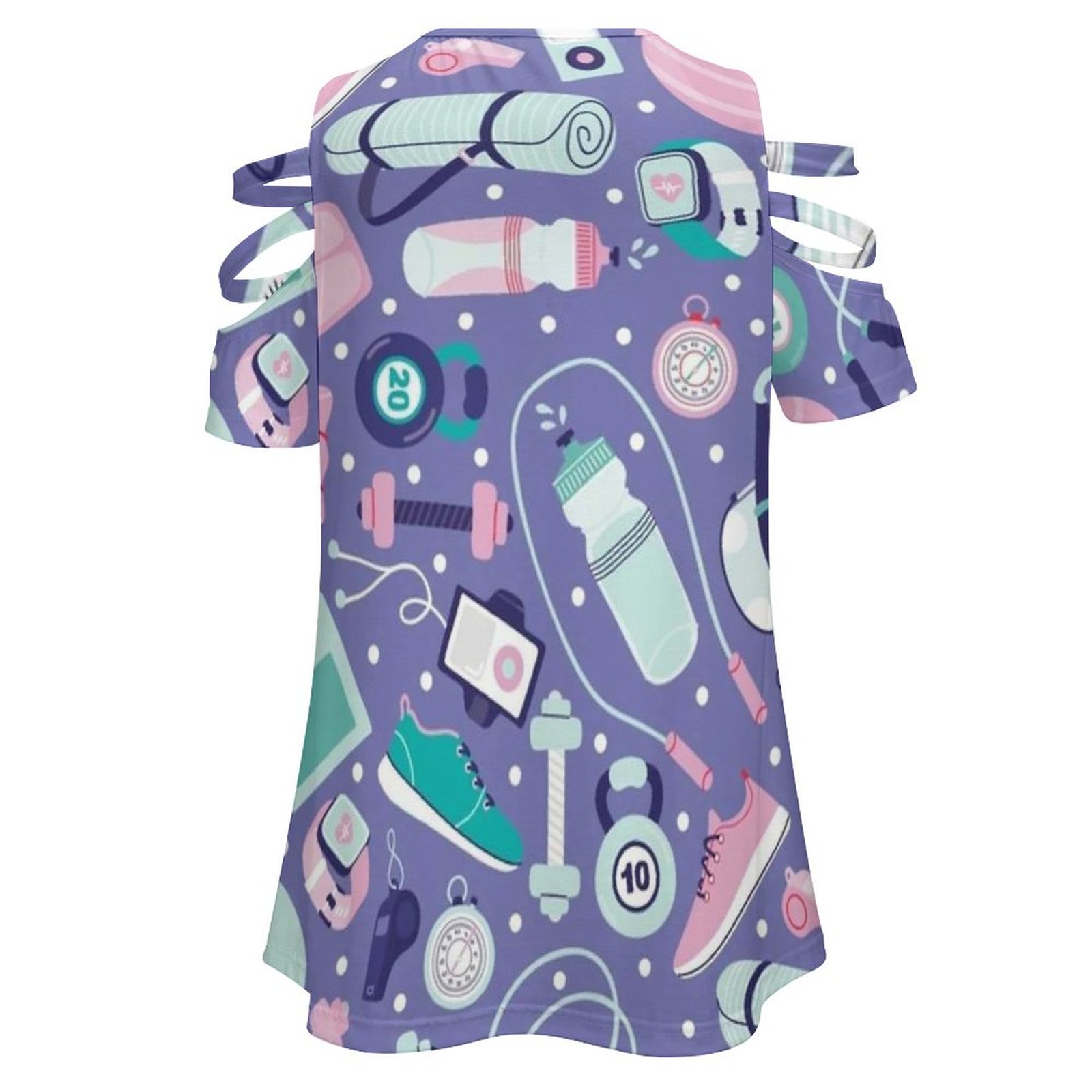 Obtenha ajuste camiseta femini - Women Accessories Vector avaliação e preço