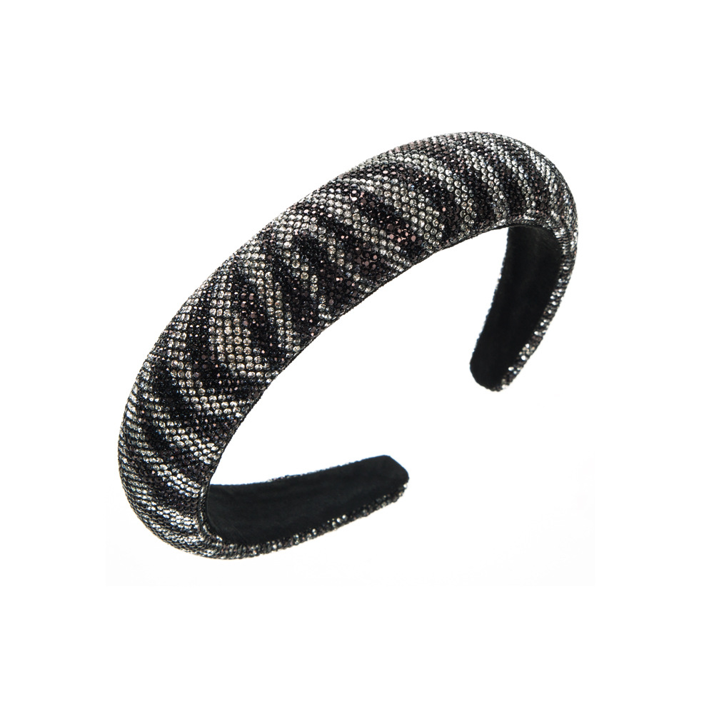 Tiara Luxuosa Acolchoada com C - Women'S Accessories Rainbow Shops avaliação e preço