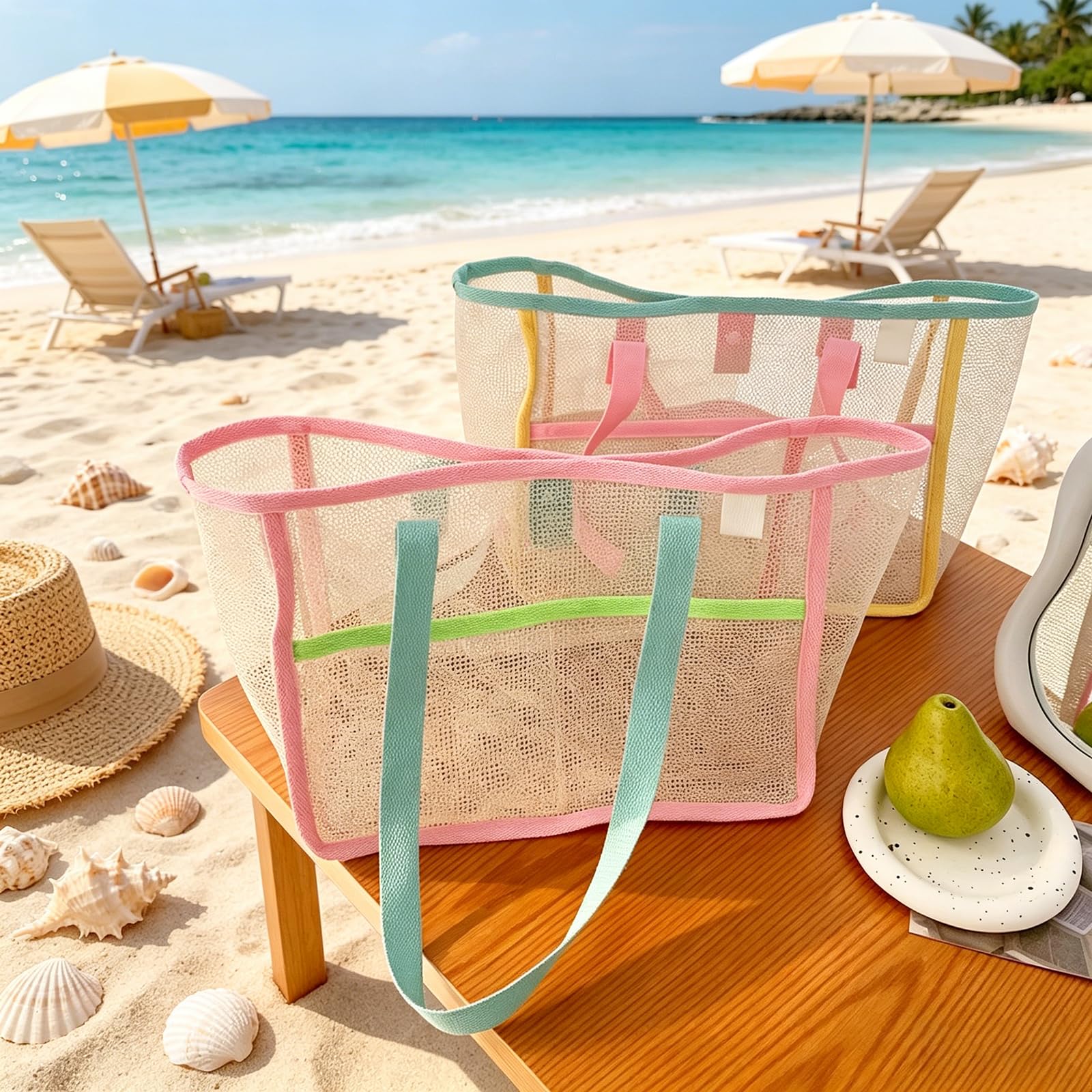 Bolsas de Praia para Mulheres, - Women Accessories Pack avaliação e preço