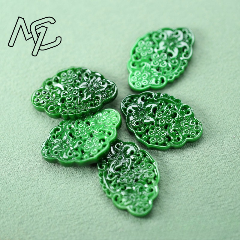 2 Peças DIY Esmeralda Verde Na - Woman Accessory avaliação e preço