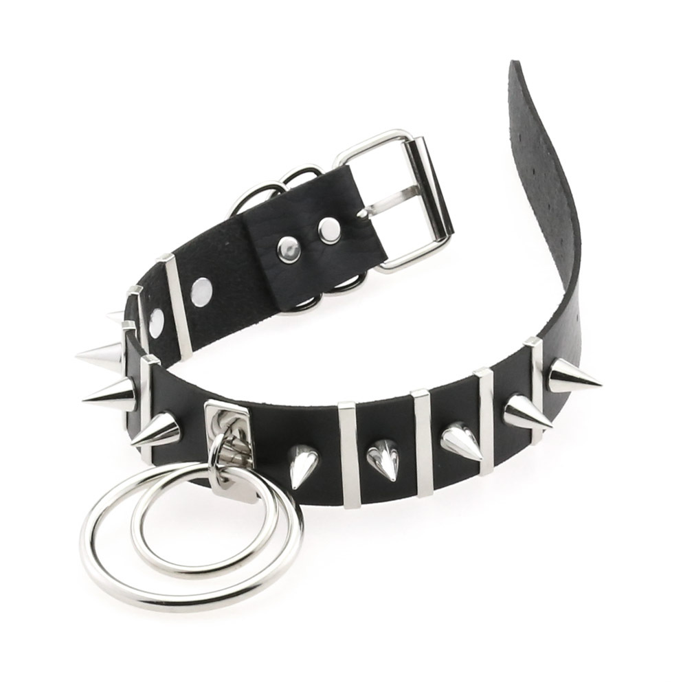 Gargantilha de espinhos grande - Women'S Emo Accessories avaliação e preço