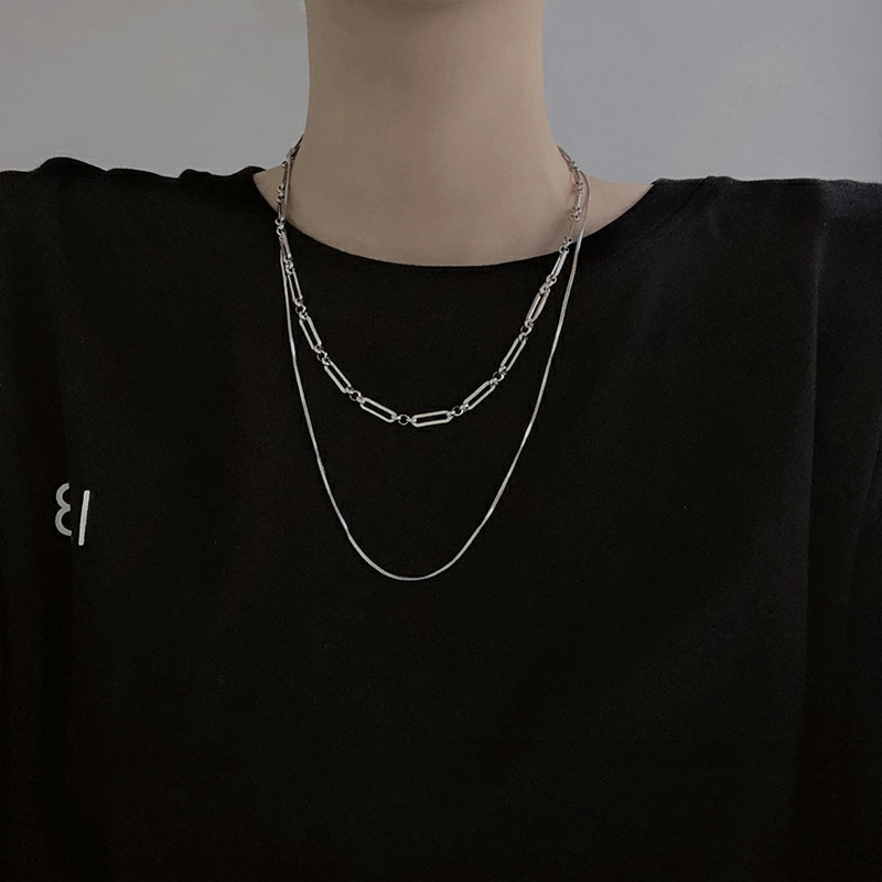 2023 moda aço inoxidável stee  - Women'S Emo Accessories avaliação e preço