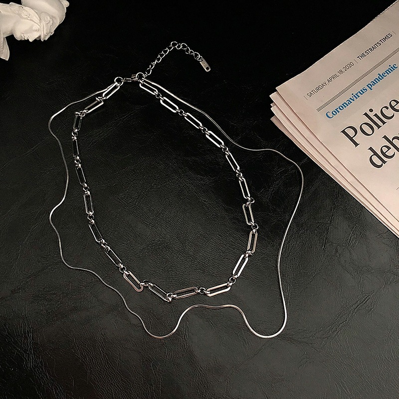 2023 moda aço inoxidável stee  - Women'S Emo Accessories avaliação e preço