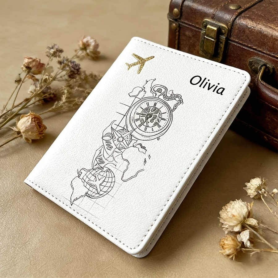 Porta-passaporte personalizado - Women Accessories Business Name avaliação e preço