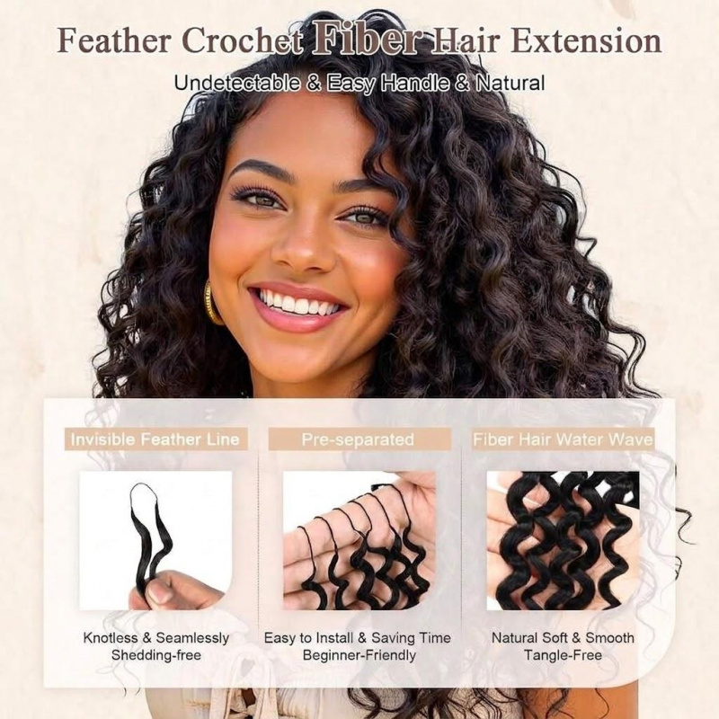 Extensões de Cabelo Sintético  - Women Accessories Pack avaliação e preço