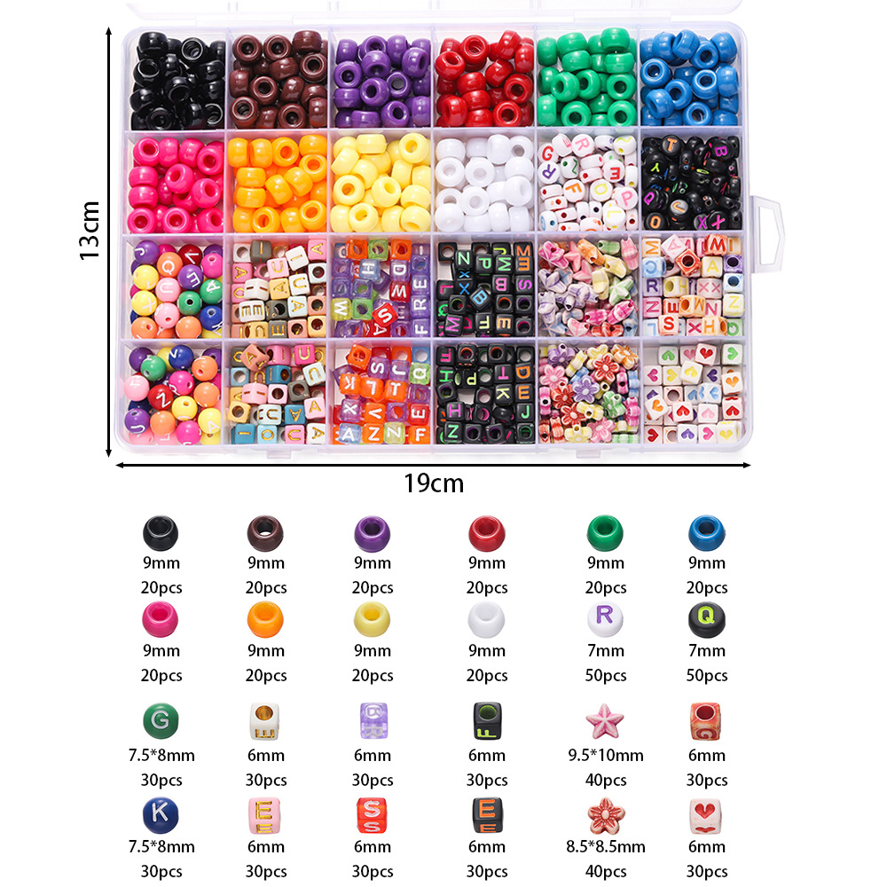 1 Caixa de Miçangas Acrílicas  - Women Accessories Gift Box avaliação e preço