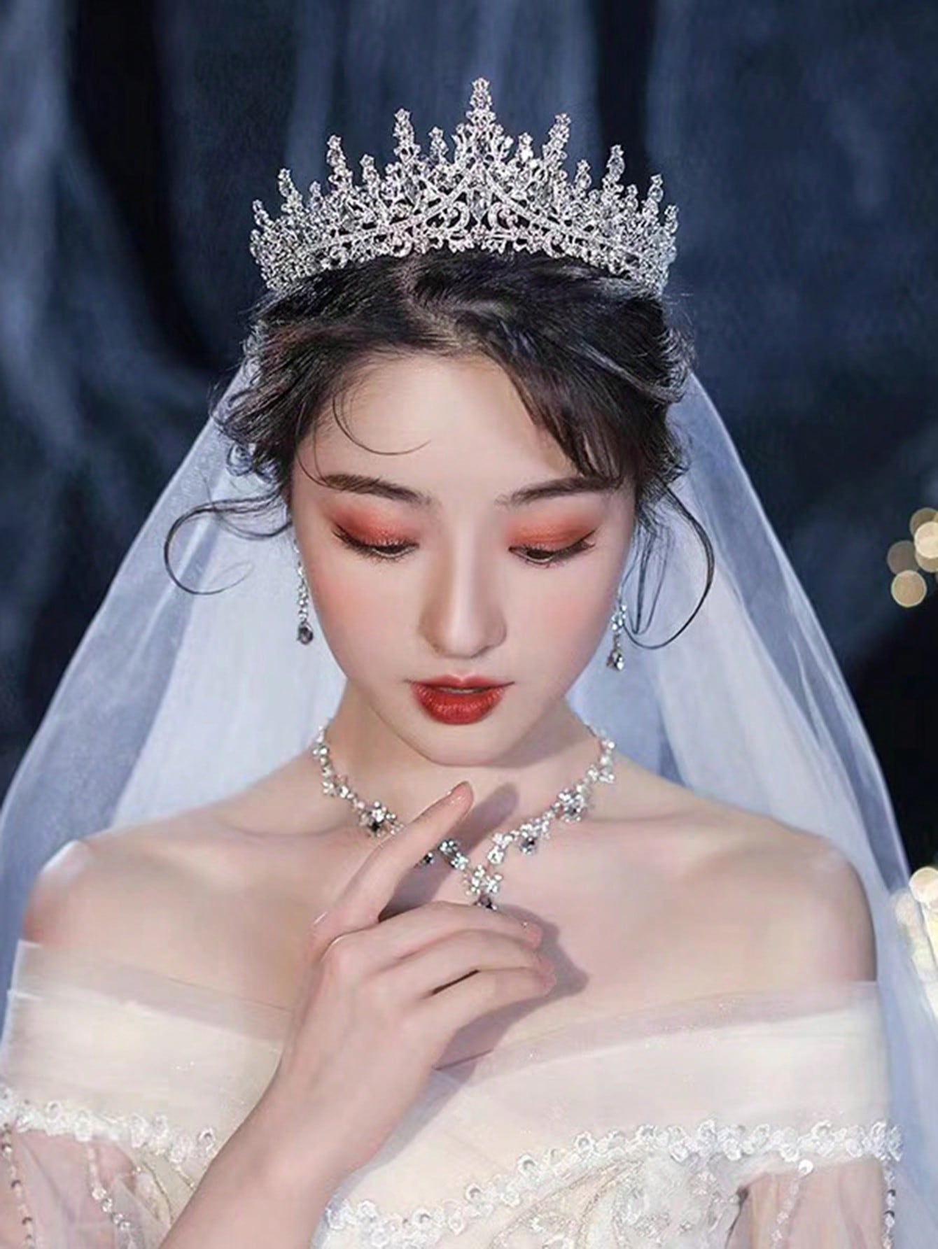 Coroa de Noiva Estilo Barroco  - Women Accessories For Wedding avaliação e preço